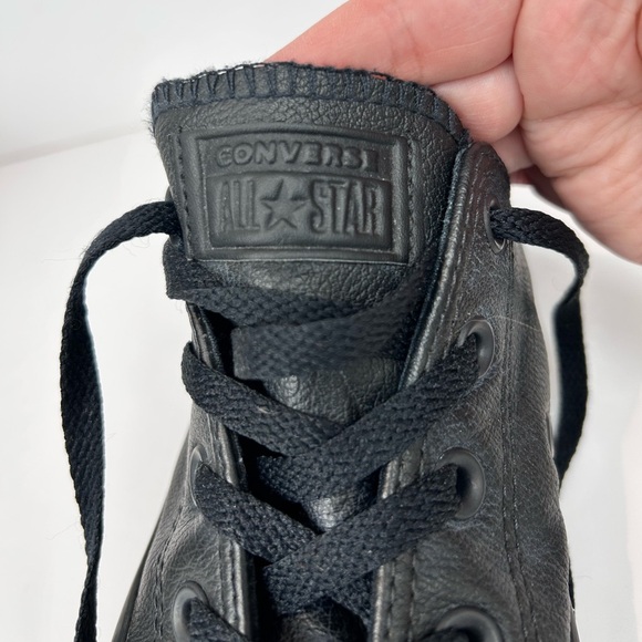 Converse Chuck Taylor All Star Leather Low Top Sneaker, 6, Classic Shoe - Picture 7 of 10